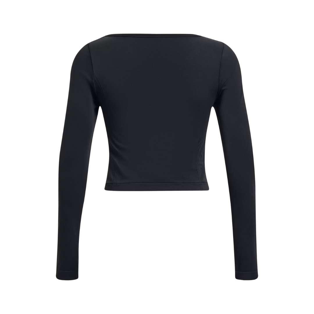 Under Armour Women's UA Train Seamless Long Sleeve Shirt - Black